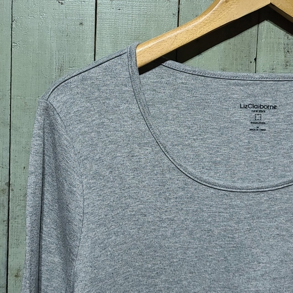 Liz Claiborne long sleeve tee - Picture 5 of 6